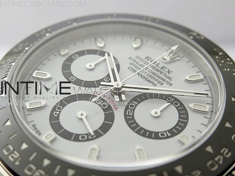 Daytona 116500 904L SS VSF 1:1 Best Edition White Dial on 904L SS Braclet SA4130