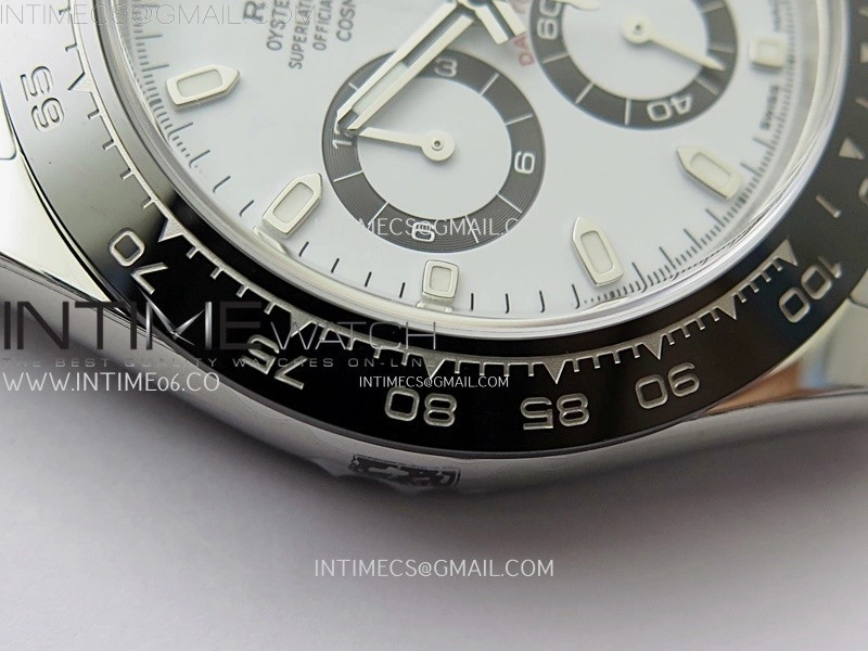 Daytona 116500 904L SS VSF 1:1 Best Edition White Dial on 904L SS Braclet SA4130