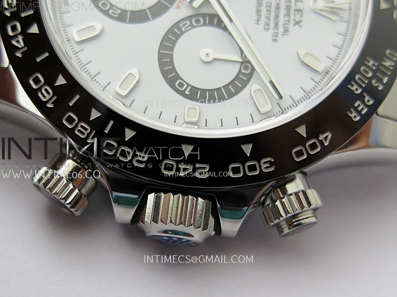 Daytona 116500 904L SS VSF 1:1 Best Edition White Dial on 904L SS Braclet SA4130