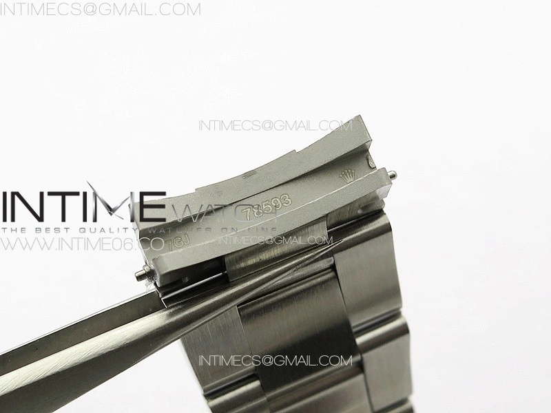 Daytona 116500LN APSF Black Dial Crystals Markers On SS BraceletSlim A7750