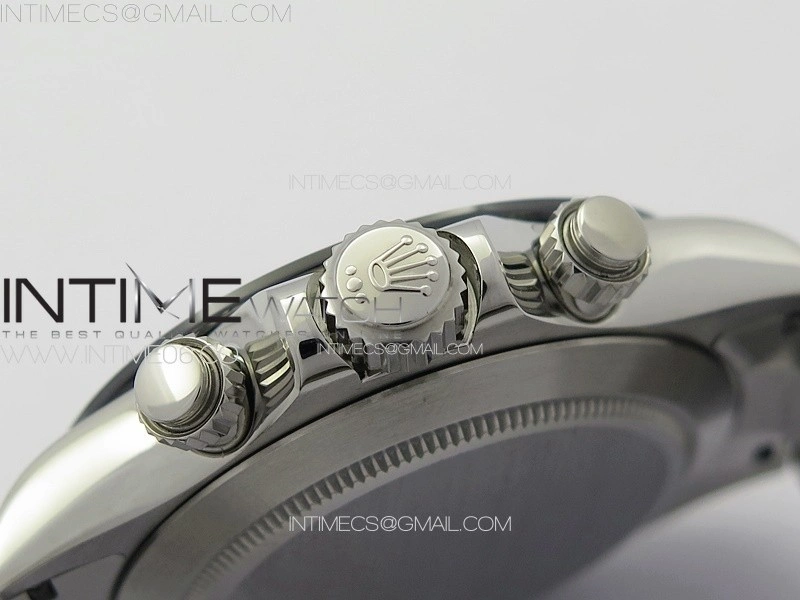 Daytona 116500LN APSF Black Dial Sticks Markers On SS BraceletSlim A7750
