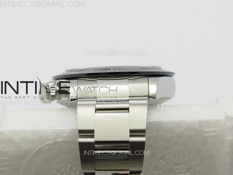 Daytona 116500LN APSF Black Dial Sticks Markers On SS BraceletSlim A7750