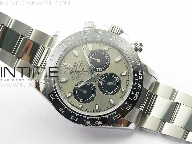 Daytona 116500LN APSF Gray Dial Stick Markers On SS Bracelet Slim A7750