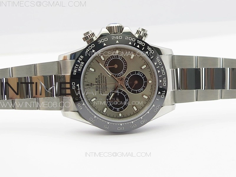Daytona 116500LN APSF Gray Dial Stick Markers On SS Bracelet Slim A7750