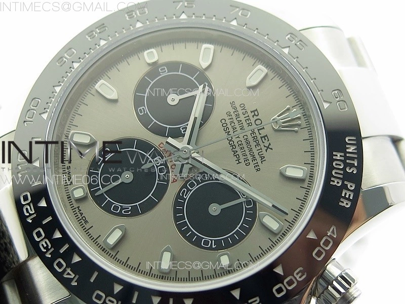Daytona 116500LN APSF Gray Dial Stick Markers On SS Bracelet Slim A7750