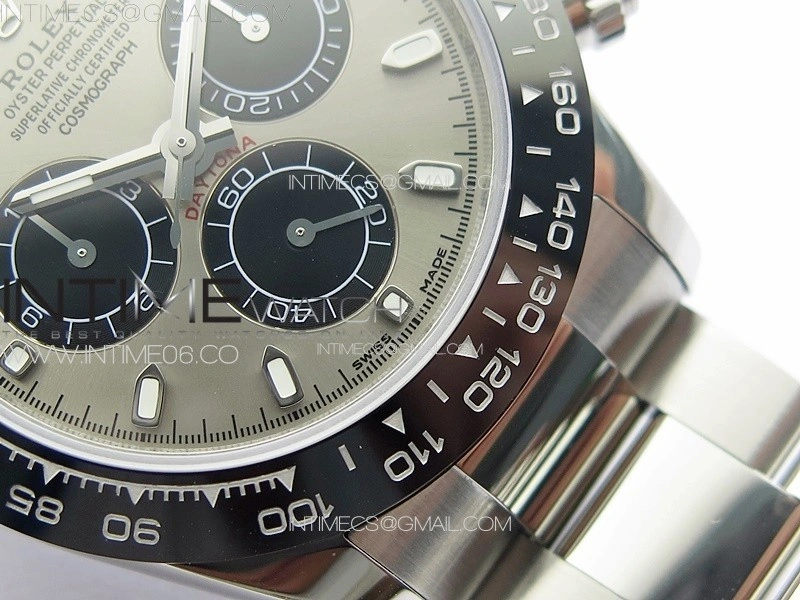 Daytona 116500LN APSF Gray Dial Stick Markers On SS Bracelet Slim A7750