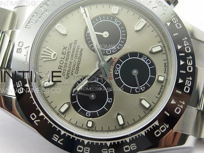 Daytona 116500LN APSF Gray Dial Stick Markers On SS Bracelet Slim A7750