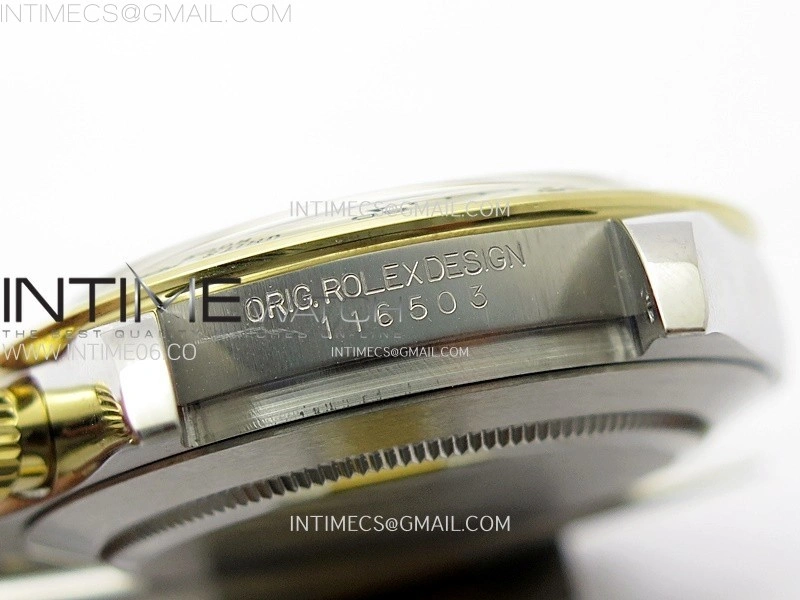 Daytona 116503 SS YG QF 1:1 Best Edition Black Dial on SS YG Bracelet SH4130 V3