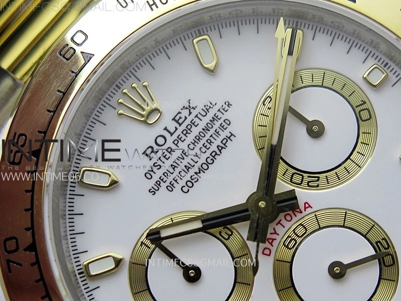 Daytona 116503 SS YG QF 1:1 Best Edition White Dial on SS YG Bracelet SH4130 V3