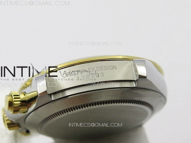 Daytona 116503 YG SS APSF YG Dial Stick Markers On YG SS Bracelet Slim A7750
