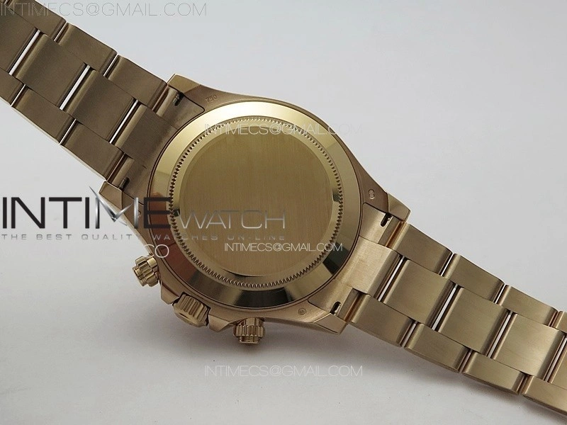 Daytona 116505 BTF 1:1 Best Edition Black Diamonds Dial on RG Bracelet SA4130
