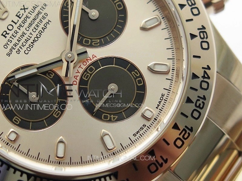 Daytona 116505 BTF 1:1 Best Edition RG Black Dial on RG Bracelet SA4130