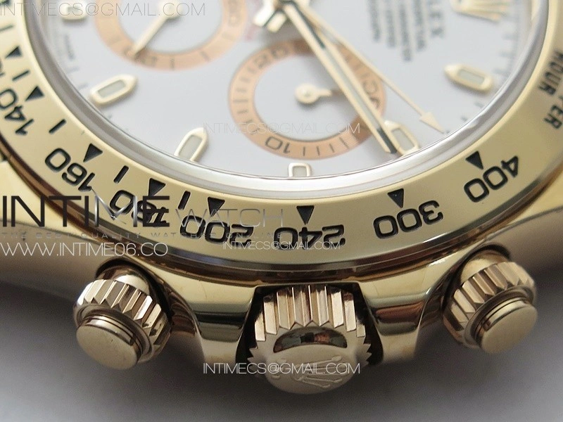 Daytona 116505 BTF 1:1 Best Edition White Dial on RG Bracelet SA4130