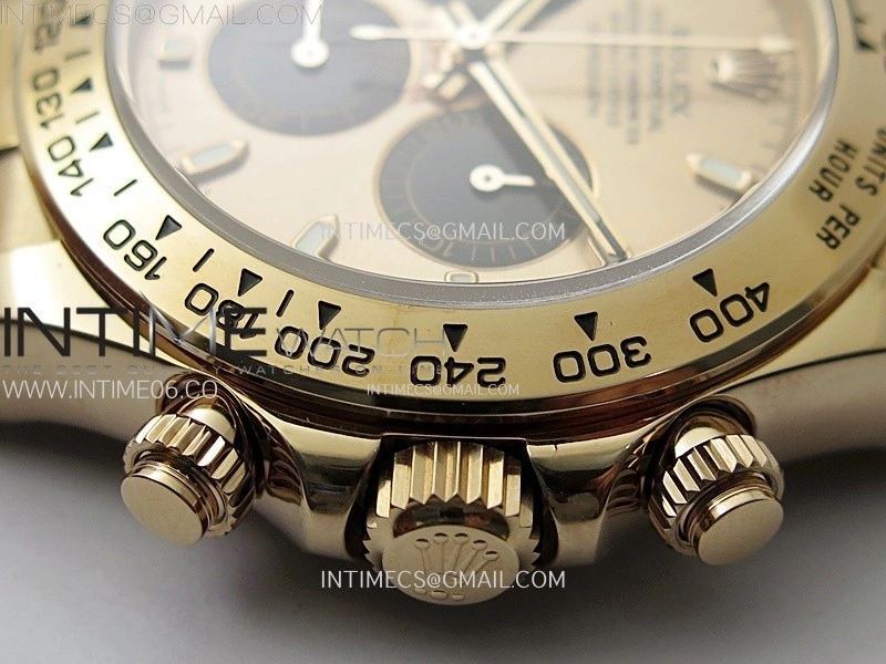 Daytona 116505 QF 1:1 Best Edition RG Dial Black Subdial on RG Bracelet SH4130 V3
