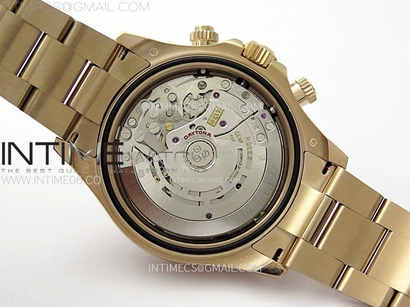 Daytona 116505 QF 1:1 Best Edition RG Dial Black Subdial on RG Bracelet SH4130 V3