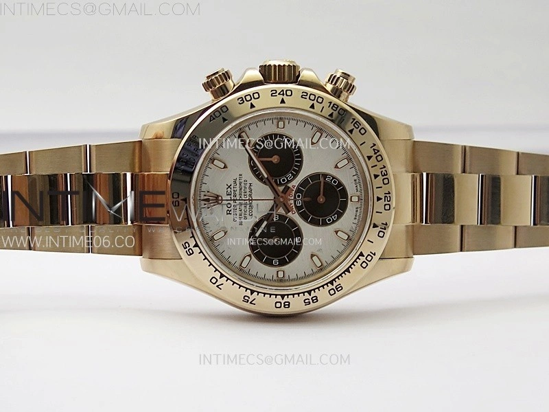 Daytona 116505 QF 1:1 Best Edition Real Meteorite Dial on RG Bracelet SH4130 V3