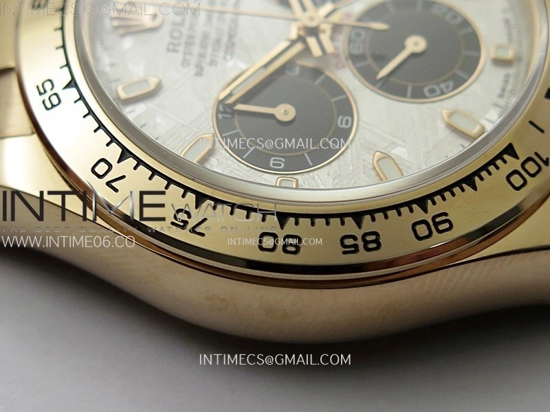 Daytona 116505 QF 1:1 Best Edition Real Meteorite Dial on RG Bracelet SH4130 V3