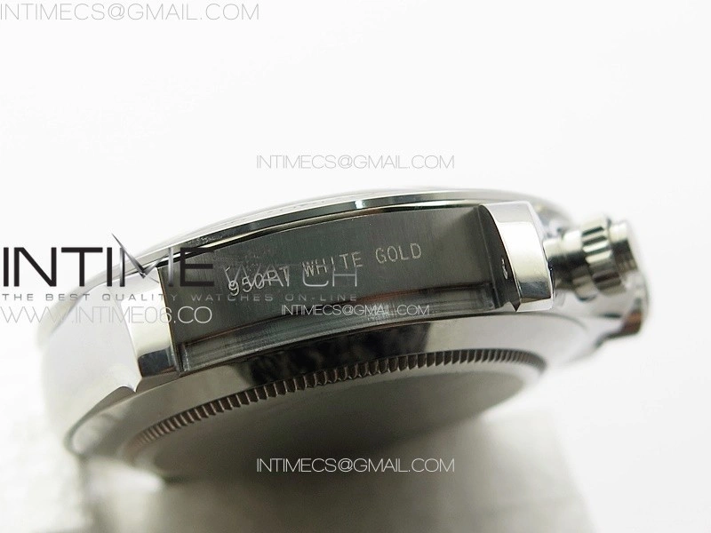 Daytona 116506 APSF Black Dial Crystals Markers On SS Bracelet Slim A7750