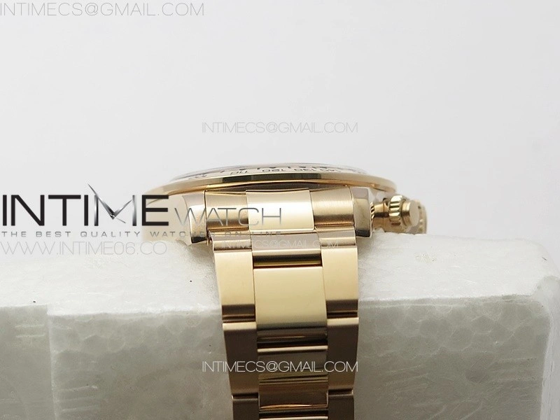 Daytona 116506 RG APSF Brown Dial Sticks Markers On RG Bracelet Slim A7750