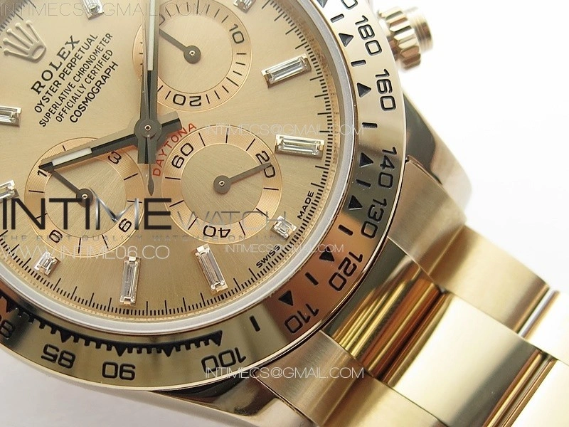Daytona 116506 RG APSF RG Dial T Crystals Markers On RG Bracelet Slim A7750