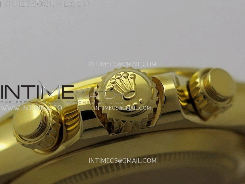Daytona 116508 904L to YG VSF 1:1 Best Edition Green Dial on YG Bracelet DD4130