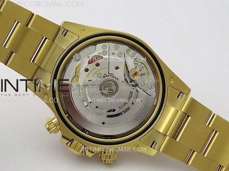 Daytona 116508 904L to YG VSF 1:1 Best Edition Green Dial on YG Bracelet DD4130