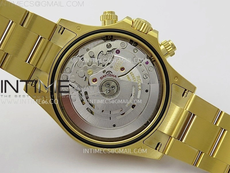 Daytona 116508 904L to YG VSF 1:1 Best Edition Green Dial on YG Bracelet DD4130