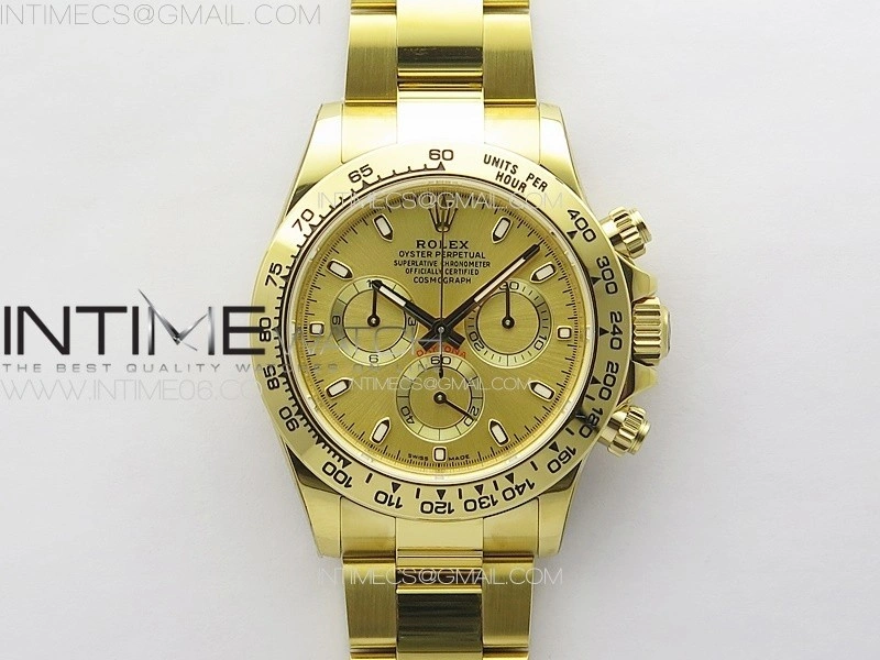 Daytona 116508 BTF 1:1 Best Edition YG Dial on YG Bracelet SA4130