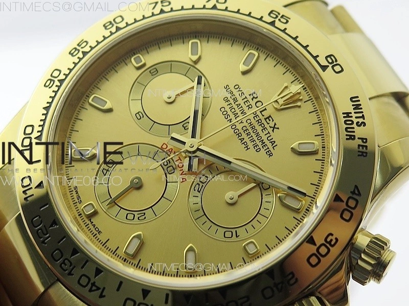 Daytona 116508 BTF 1:1 Best Edition YG Dial on YG Bracelet SA4130