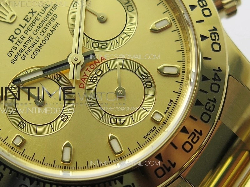Daytona 116508 BTF 1:1 Best Edition YG Dial on YG Bracelet SA4130