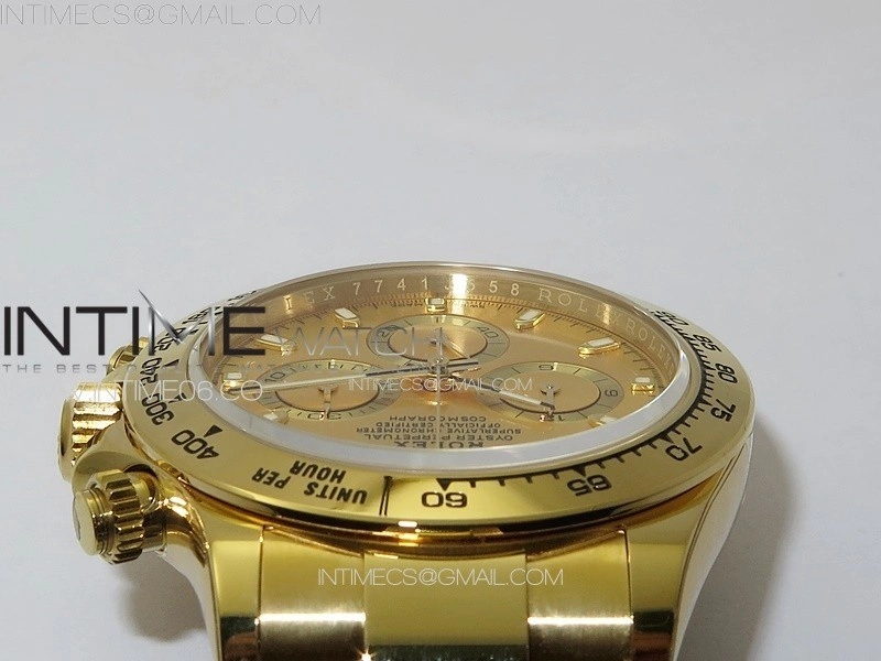 Daytona 116508 BTF 1:1 Best Edition YG Dial on YG Bracelet SA4130