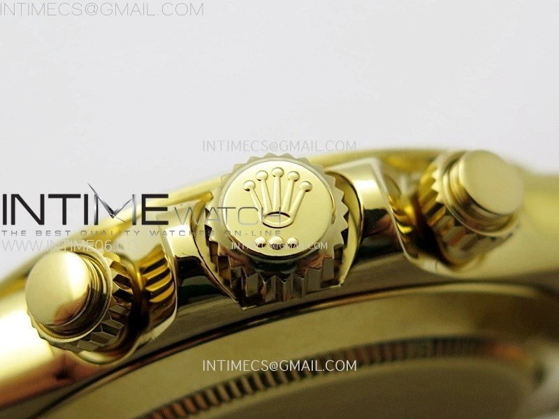 Daytona 116508 QF 1:1 Best Edition Green Dial on YG Bracelet SH4130 V3