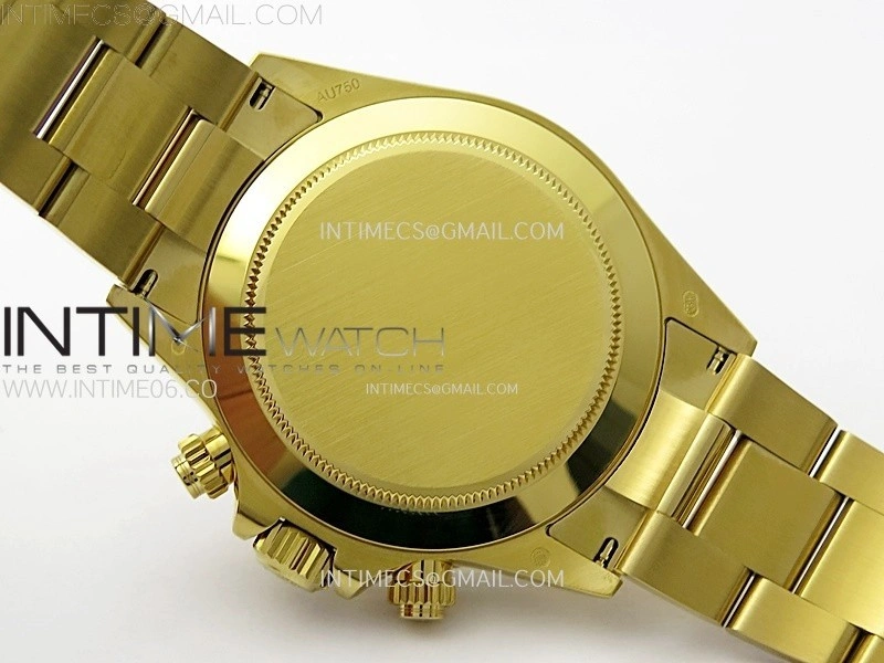 Daytona 116508 QF 1:1 Best Edition Green Dial on YG Bracelet SH4130 V3