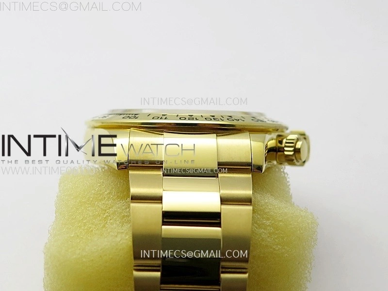 Daytona 116508 QF 1:1 Best Edition White Dial on YG Bracelet SH4130 V3