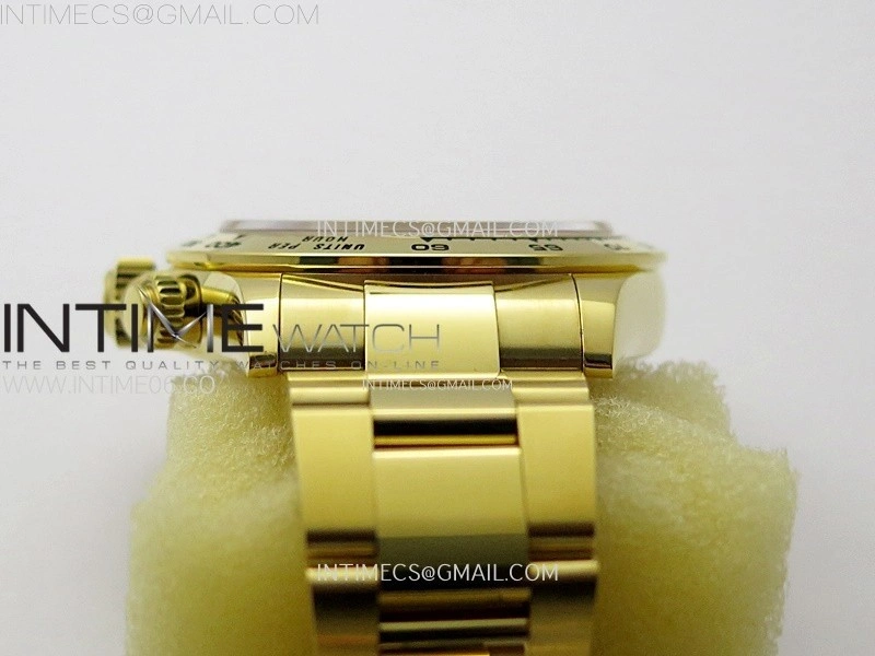 Daytona 116508 YG APSF 1:1 Best Edition Green Dial on YG Bracelet SH4130