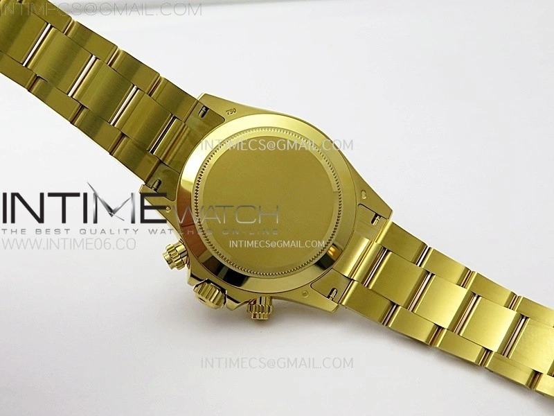 Daytona 116508 YG APSF 1:1 Best Edition Green Dial on YG Bracelet SH4130