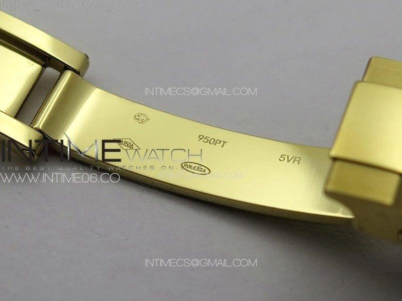 Daytona 116508 YG APSF Green Dial Sticks Markers On YG Bracelet Slim A7750