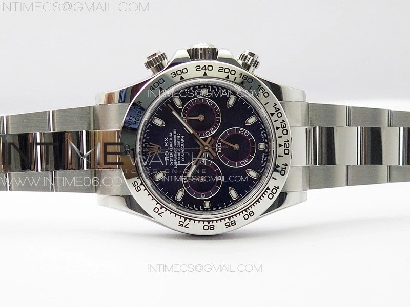 Daytona 116509 904 SS BTF 1:1 Best Edition Blue Dial On 904L SS Bracelet SA4130