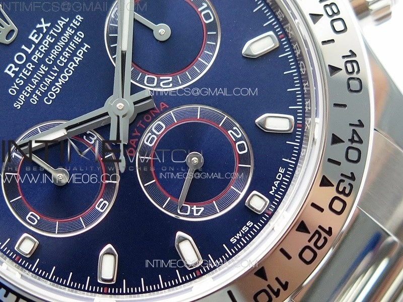 Daytona 116509 904 SS BTF 1:1 Best Edition Blue Dial On 904L SS Bracelet SA4130