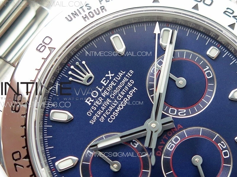 Daytona 116509 904 SS BTF 1:1 Best Edition Blue Dial On 904L SS Bracelet SA4130