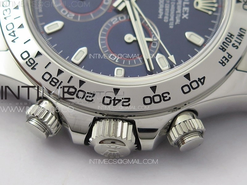 Daytona 116509 904 SS BTF 1:1 Best Edition Blue Dial On 904L SS Bracelet SA4130