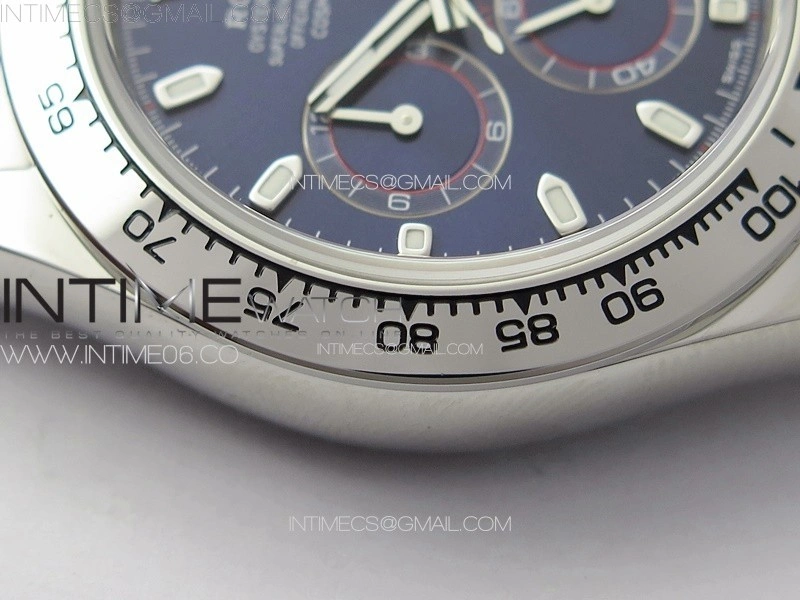 Daytona 116509 904 SS BTF 1:1 Best Edition Blue Dial On 904L SS Bracelet SA4130