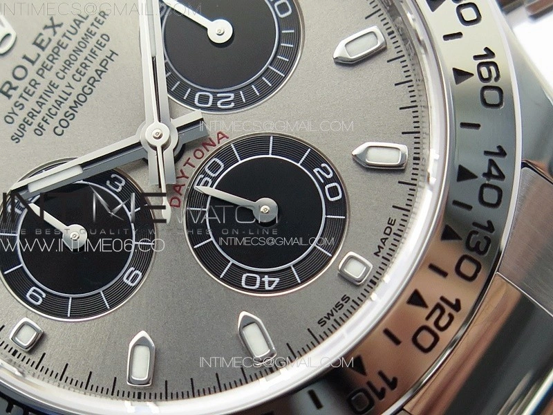 Daytona 116509 904 SS BTF 1:1 Best Edition Gray Dial On 904L SS Bracelet SA4130