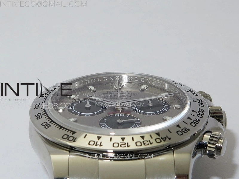Daytona 116509 904 SS BTF 1:1 Best Edition Gray Dial On 904L SS Bracelet SA4130
