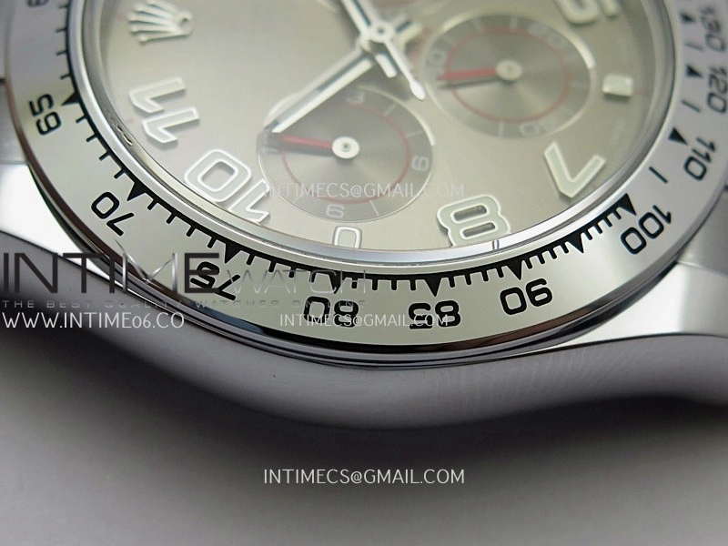 Daytona 116509 Gain Weight QF 1:1 Best Edition Gray Dial On Rubber Strap SH4130