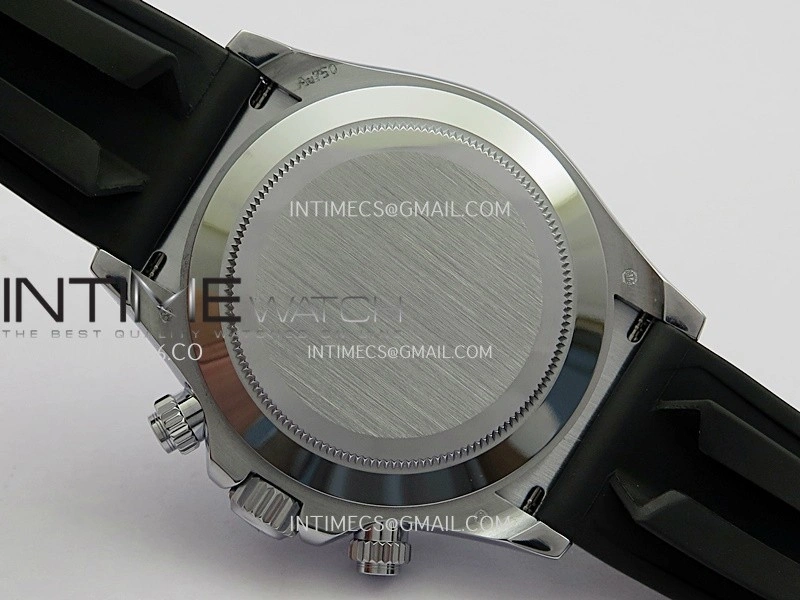 Daytona 116509 Gain Weight QF 1:1 Best Edition Gray Dial On Rubber Strap SH4130