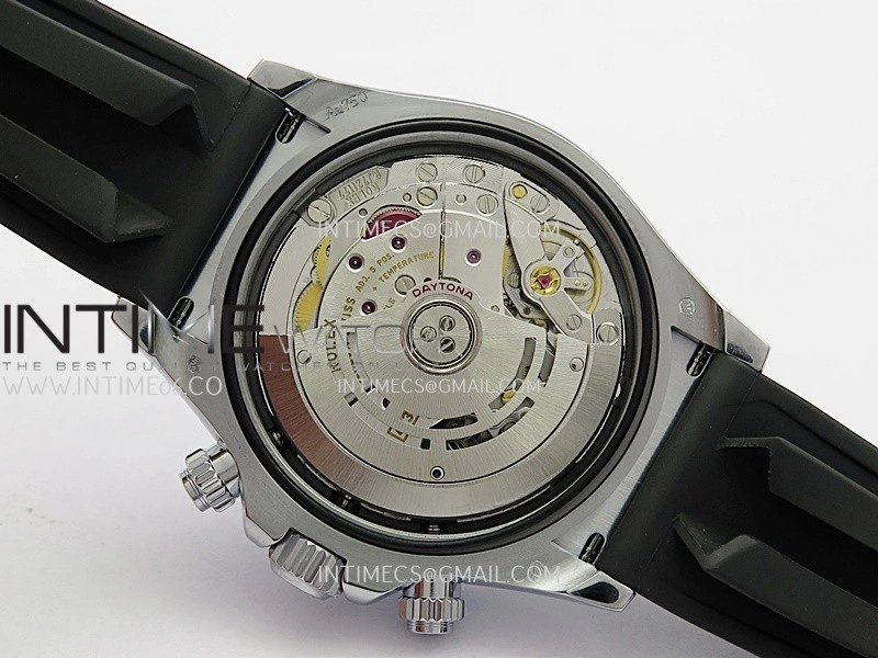 Daytona 116509 Gain Weight QF 1:1 Best Edition Gray Dial On Rubber Strap SH4130