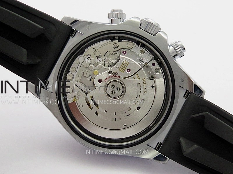Daytona 116509 Gain Weight QF 1:1 Best Edition Gray Dial On Rubber Strap SH4130
