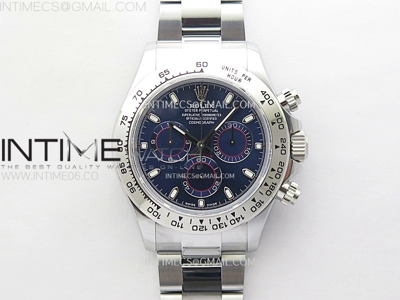 Daytona 116509 QF 1:1 Best Edition Blue Dial on SS Bracelet SH4130 V3