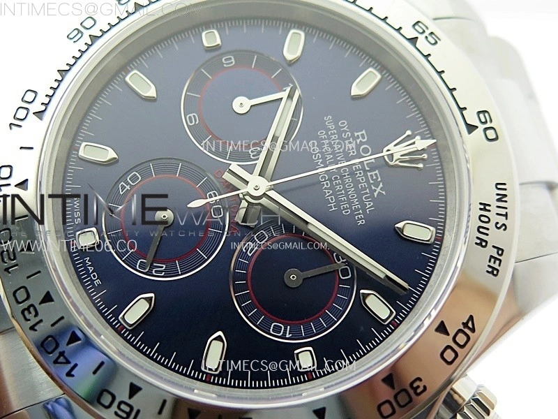 Daytona 116509 QF 1:1 Best Edition Blue Dial on SS Bracelet SH4130 V3